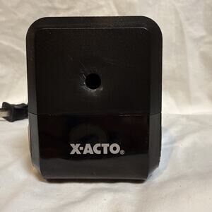 X-ACTO Electric Pencil Sharpener Model 18XXX Tested Works‎